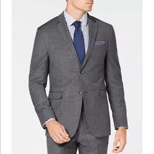 Original Penguin Slim-Fit Gray Suit Jacket